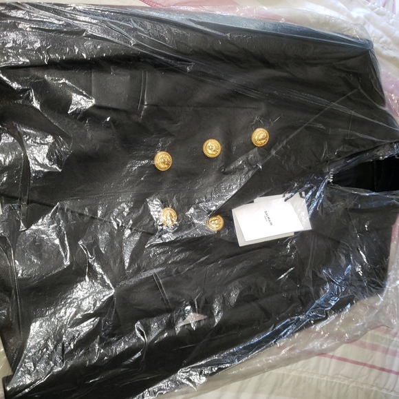 Balmain Leather Blazer - Picture 5 of 10